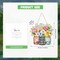 Smile Spring Wooden Wall Hanging – “Hello Spring” Mason Jar Floral Sign for Doors, Walls, Porch Décor & Seasonal Spring Gifts